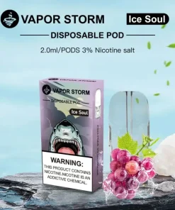 🔥台灣現貨🔥 VAPOR STORM 風暴通用五代煙彈(通用RELX悅刻四代、五代煙桿)