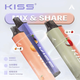 Kis5 6500口 鎧斯5號一次性電子煙 K65 MIX&SHARE 抛棄式電子煙